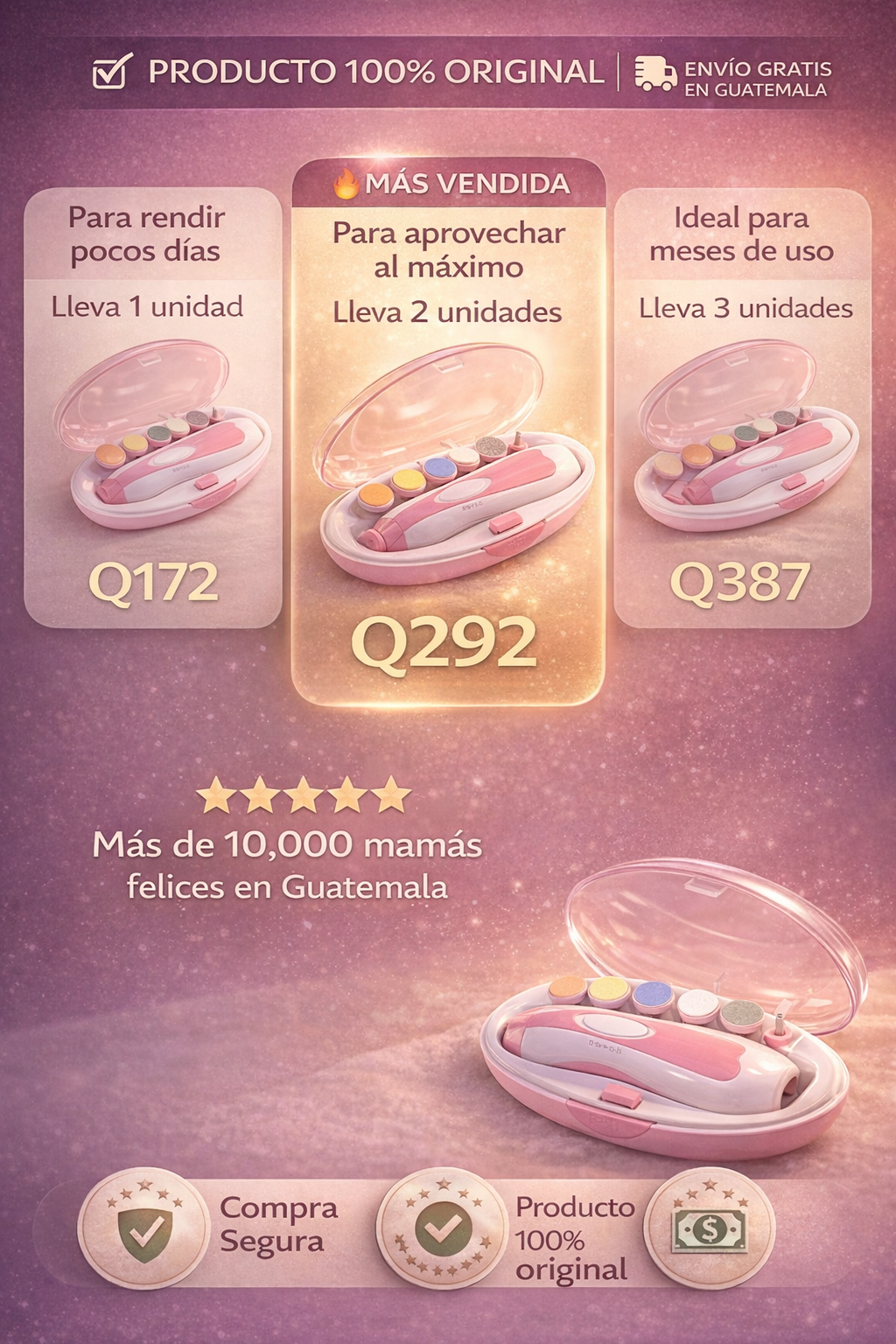 SuaviNails™ | Corte Suave, Cero Molestias