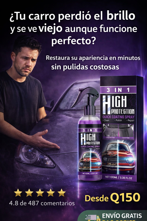 High Protection™ | Limpieza y Brillo Sin Esfuerzo