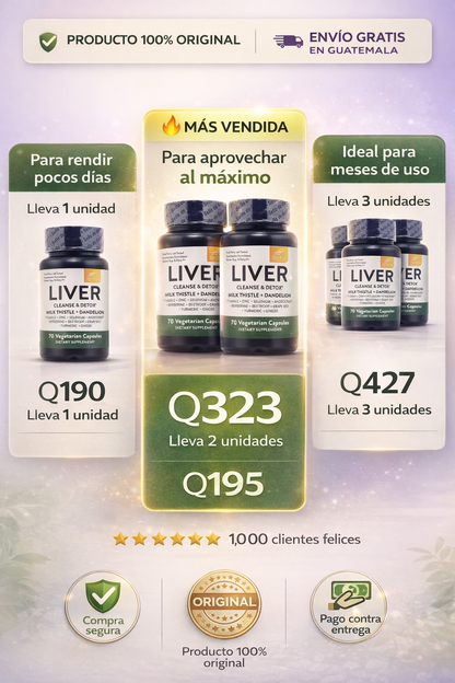 Liver Cleanse™ | Limpieza Interna que se nota